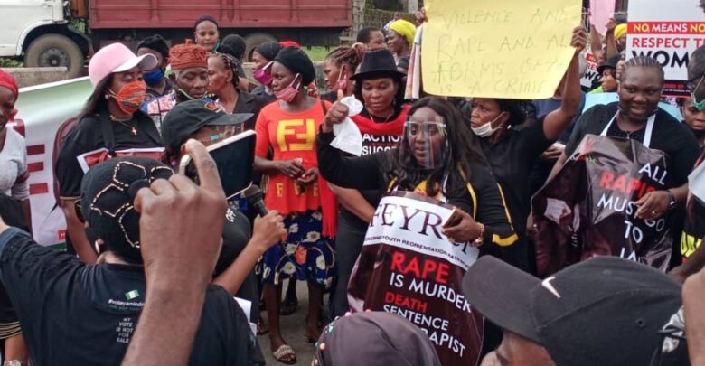 Etim Ekpo Women Protest Against Rape And Sexual Violence