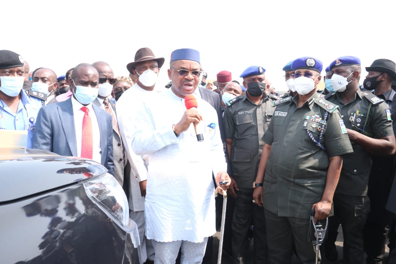 Gov Emmanuel Donates Special Protection Unit, More Patrol Vehicles To ...