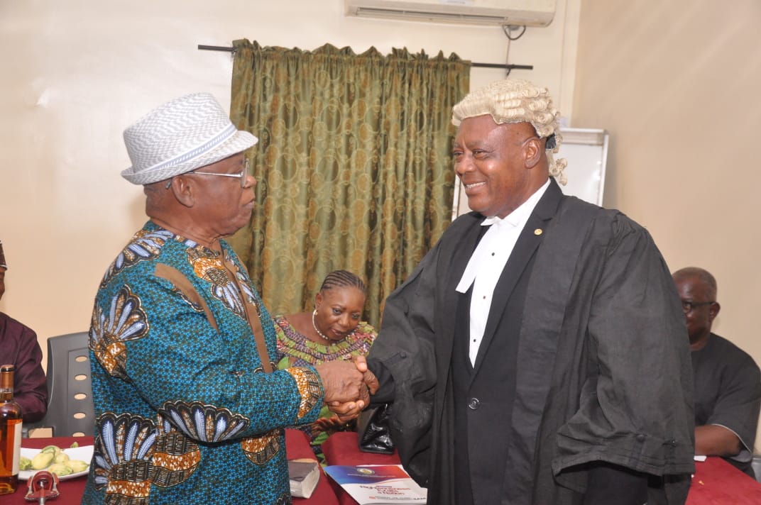 Obong Offiong Akpabio swearing in