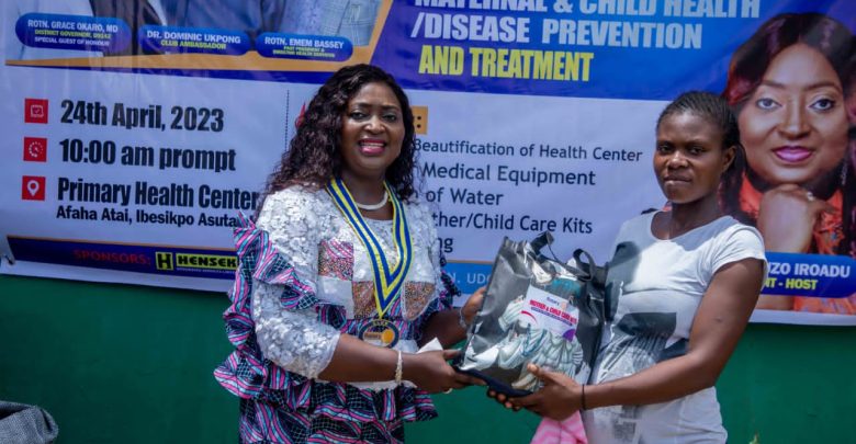 rotary club and maternal/child health