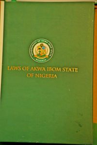 The revised laws of Akwa Ibom State 