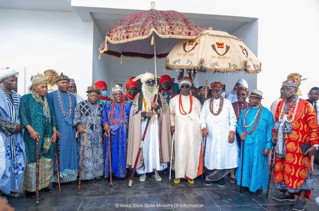 Emir of Kano and Oku Ibom Ibibio