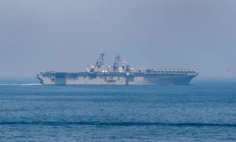 US Navy Amphibious Assault Ship