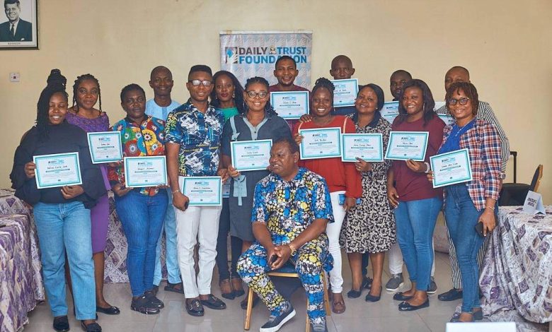 Daily Trust Foundation trains 700 journalists