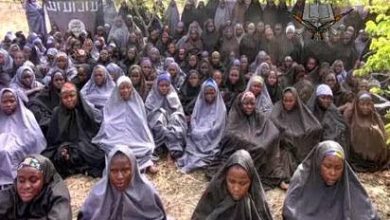 Chibok girls in captivity