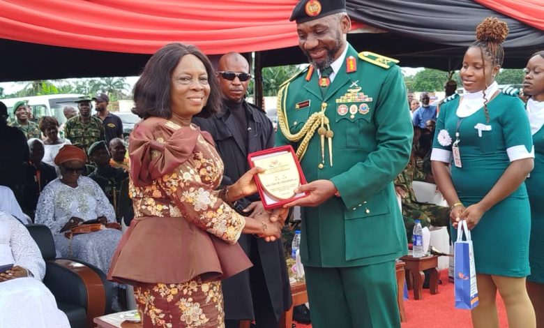 Ibesikpo Asutan Council Boss honours Military