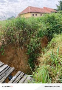 Erosion in Ekpri Nsukara