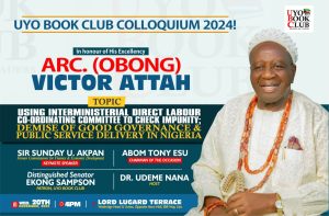 Uyo Book Club Honours Victor Attah