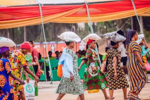 Lady Helen Obareki Hosts Widows