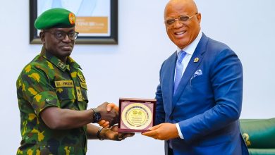 Umo Eno pledges support for Army and security agencies