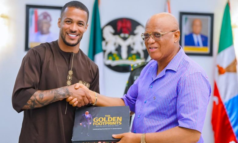 Troost Ekong and Umo eno plan a sports festival in Akwa Ibom