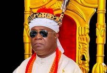 Ntenyin Solomon Etuk as 4th Grand Patron of Mboho Mkparawa Ibibio