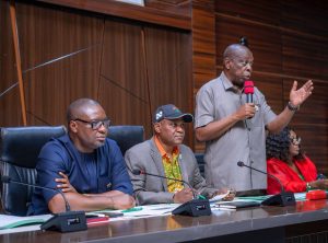 Commissioner for Local Government and Chieftaincy Affairs meets with LG Council leaders