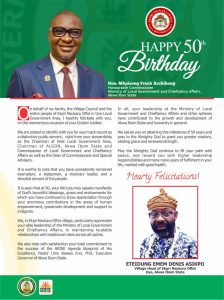 Eteidung Asikpo to Frank Archibong