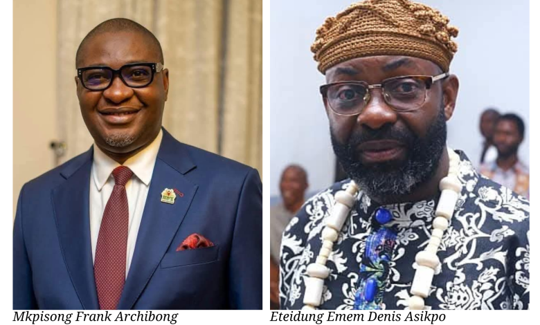 Eteidung Asikpo and Frank Archibong