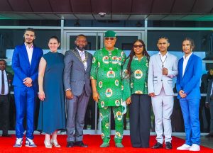 Gov Umo Eno and Mayor of Islington