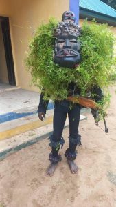 Police and masquerade in Akwa Ibom