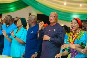 Umo Eno urges peace and unity in public 