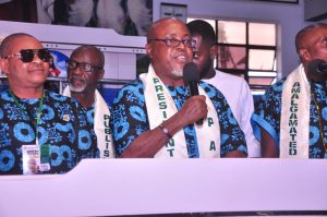 Apostle George and newspaper publishers