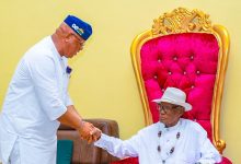 Umo Eno celebrates Chief Afangideh at 106