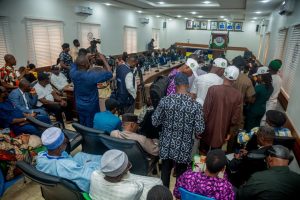 Akwa Ibom Police Command meeting with Security Stakeholders 
