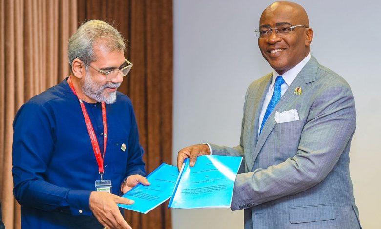 Umo Eno signs broadcasting project