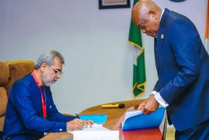 Umo Eno signs broadcasting deal