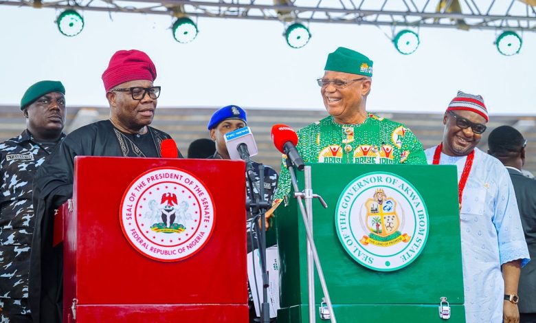 Tinubu pledges partnership with Akpabio and Eno