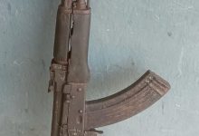 60-year-old village head and illegal firearms