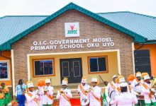 QIC government school Oku