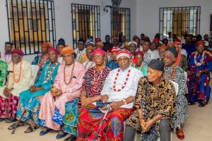 Nsit Atai Chairman in security talks with Village heads and youth leaders