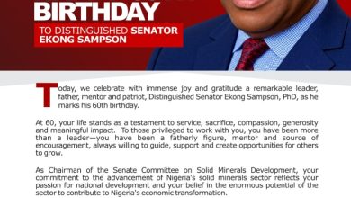 Solid Minerals celebrates Ekong Sampson's 60th