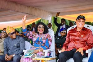 Umo Eno flags off construction of Ibom International Market in Ikot Ekpene 