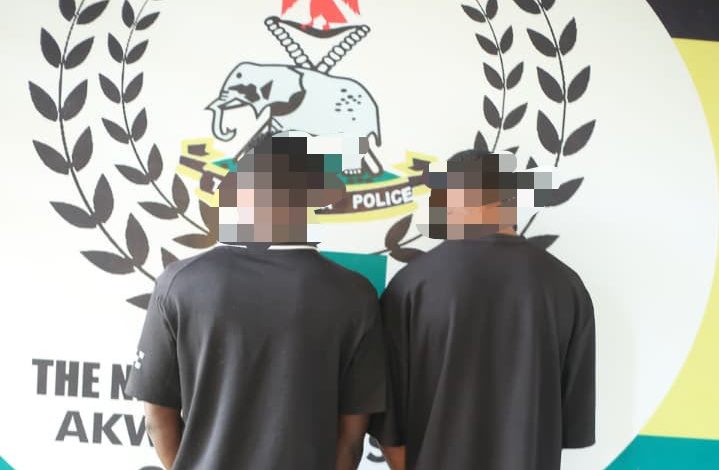 Suspects of machete attacks in Uyo