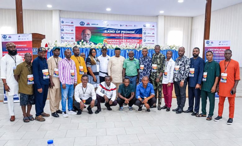 Sterling oil underwater welding training in Akwa Ibom